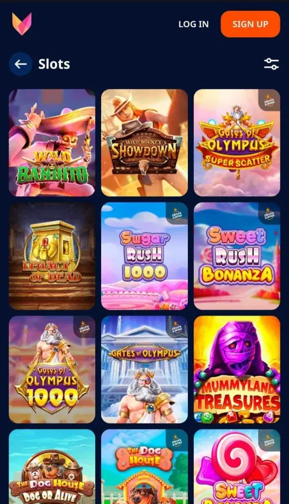 Monro Casino screenshot